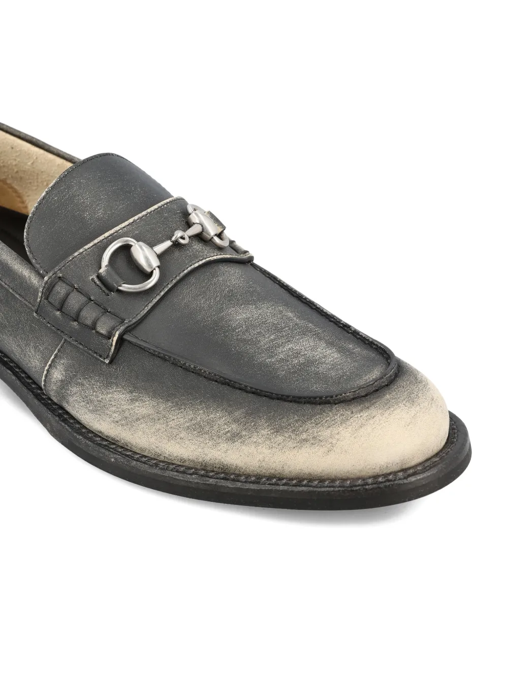 Gucci horsebit loafers Grijs