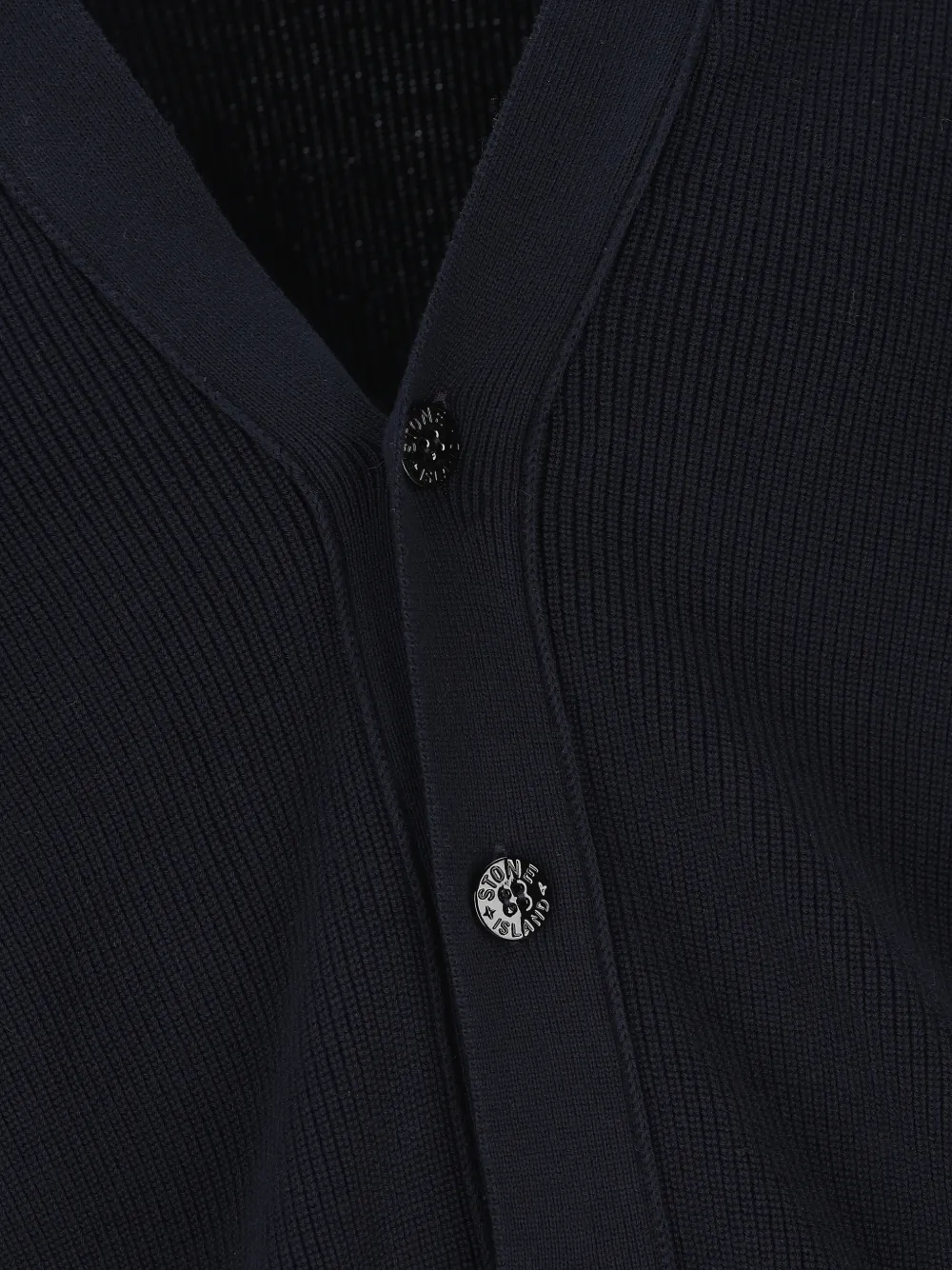 Stone Island Vest met knopen Blauw