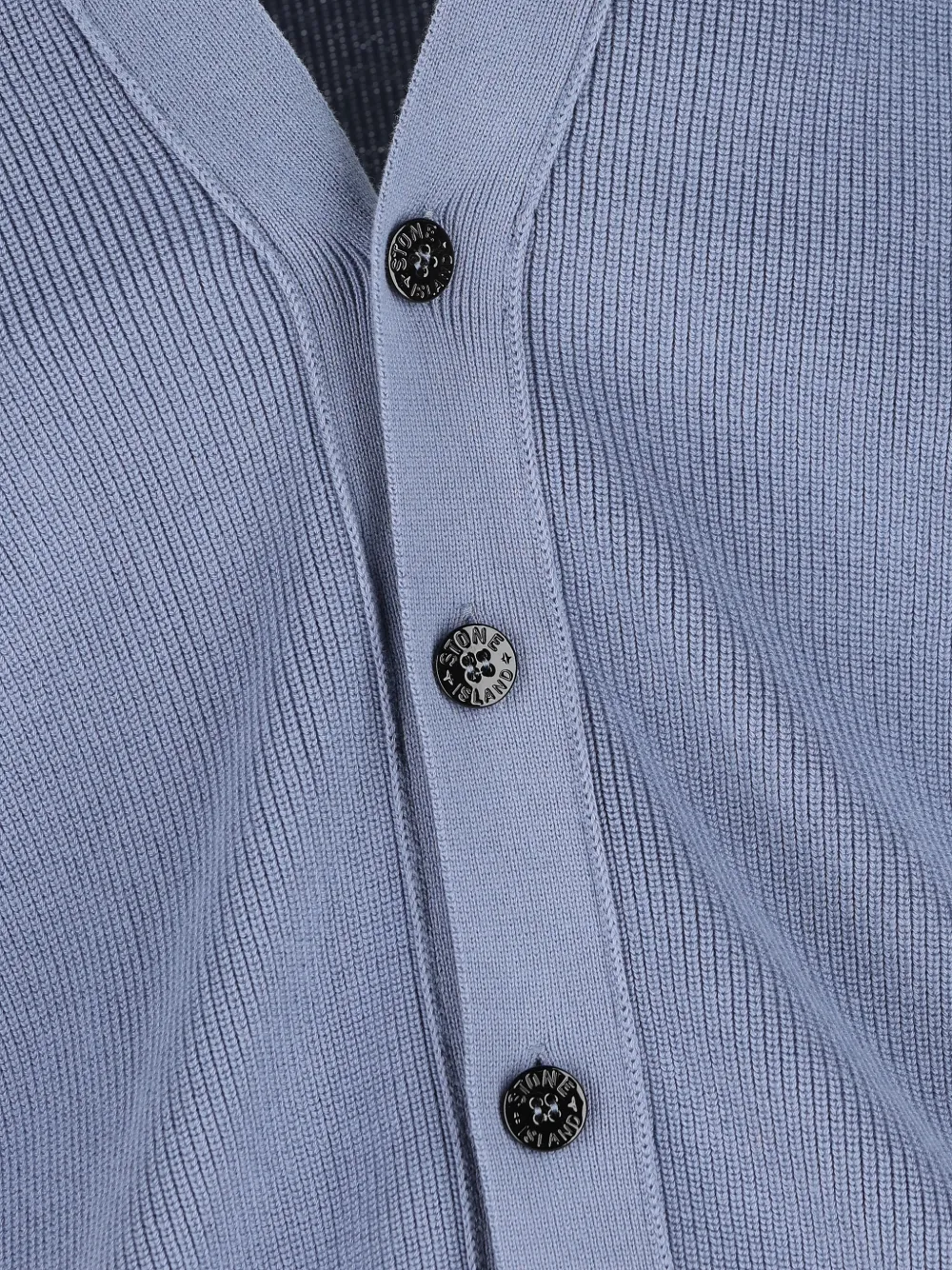  Stone Island Buttoned Cardigan - Blue 