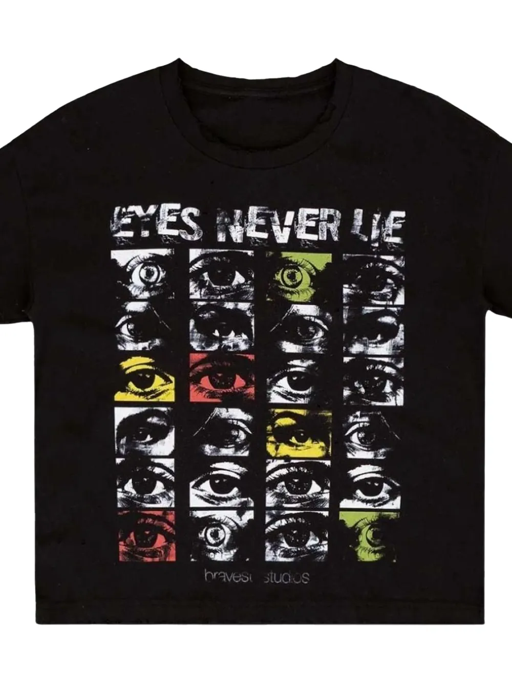 STADIUM GOODS eyes-print T-shirt - Zwart