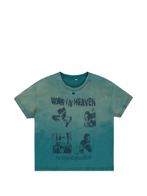 Bravest Studios graphic-print distressed T-shirt
