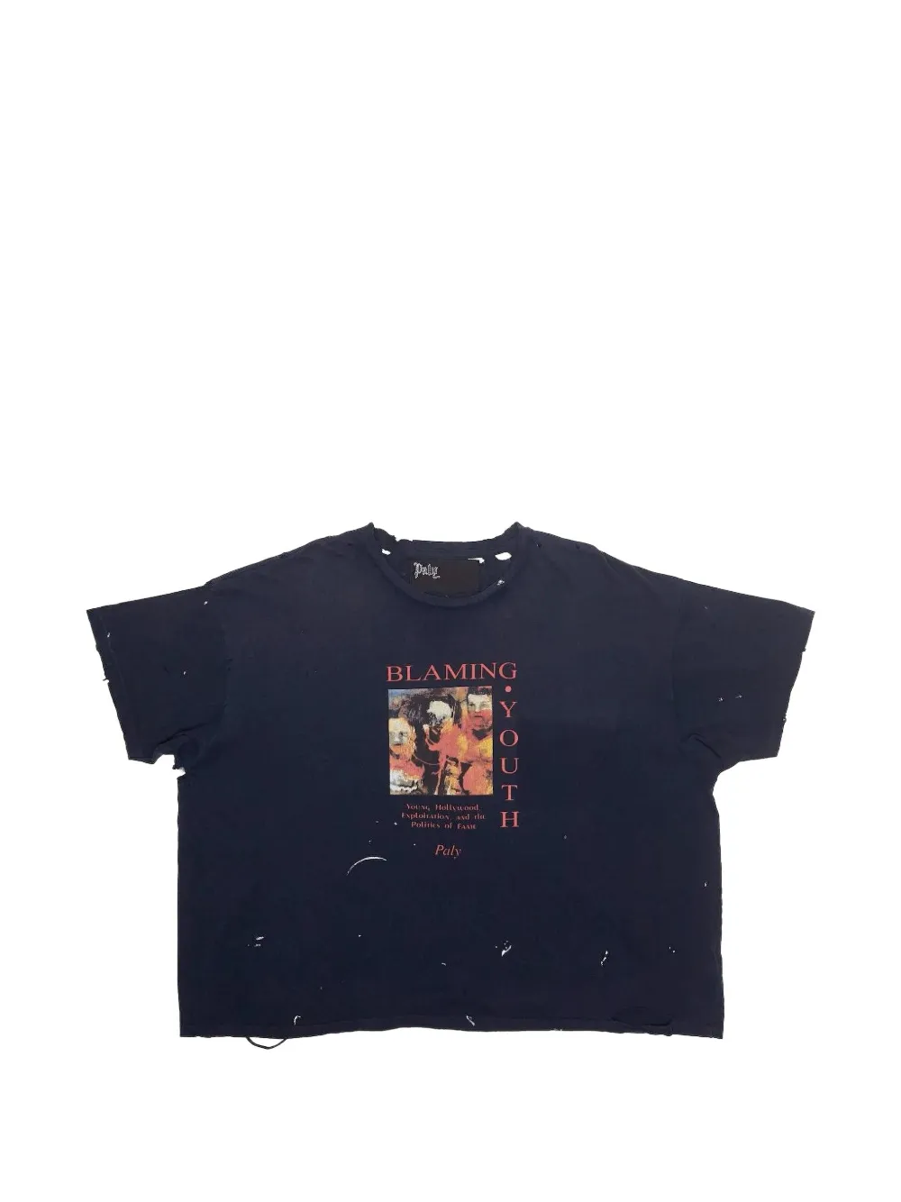 Paly Blaming Youth printed T-shirt - Nero