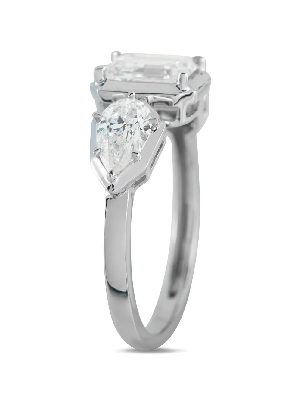 LB Exclusive diamond ring - Silber