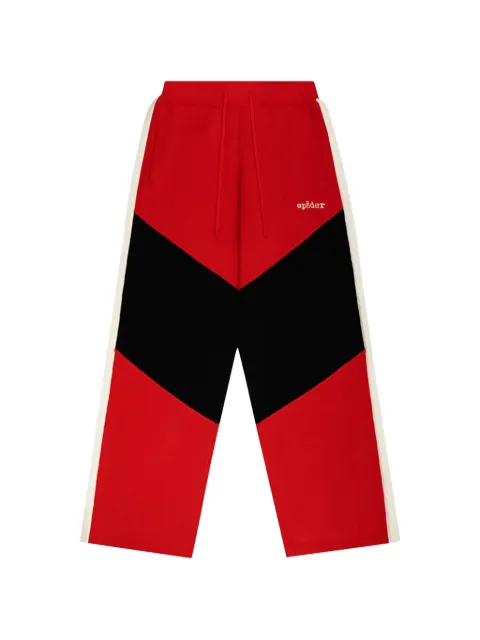 SP5DER drawstring track pants