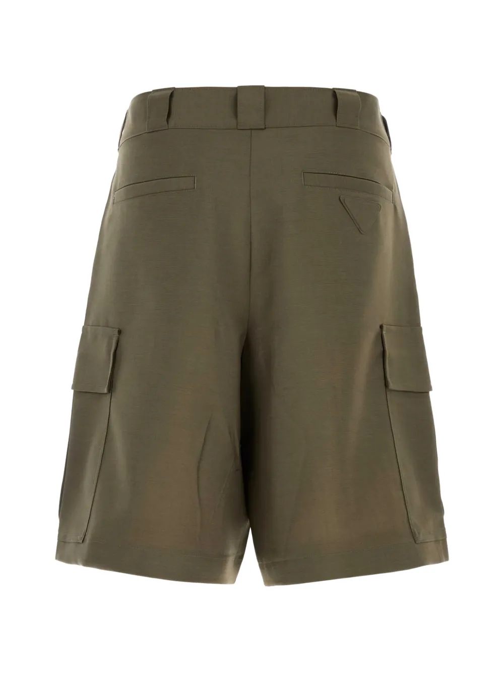 Prada cargo-pocket shorts - Groen