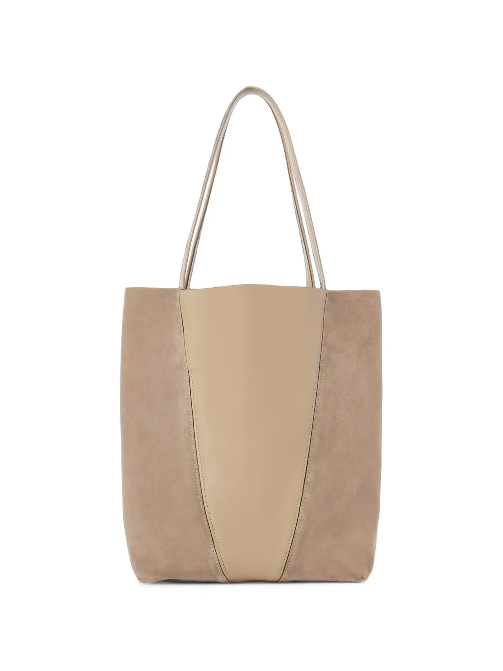 Chloé Shopper met vlakken Beige