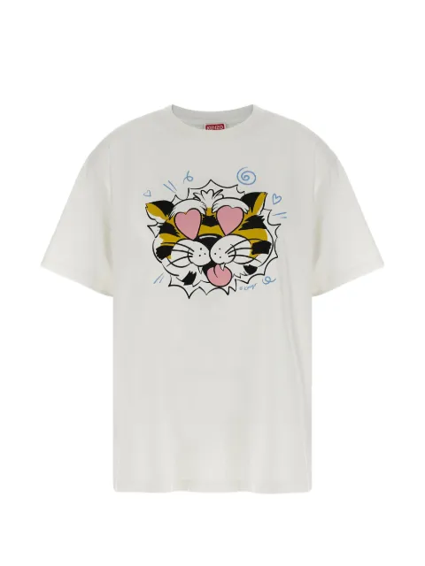 Kenzo T-shirt med tigertryk