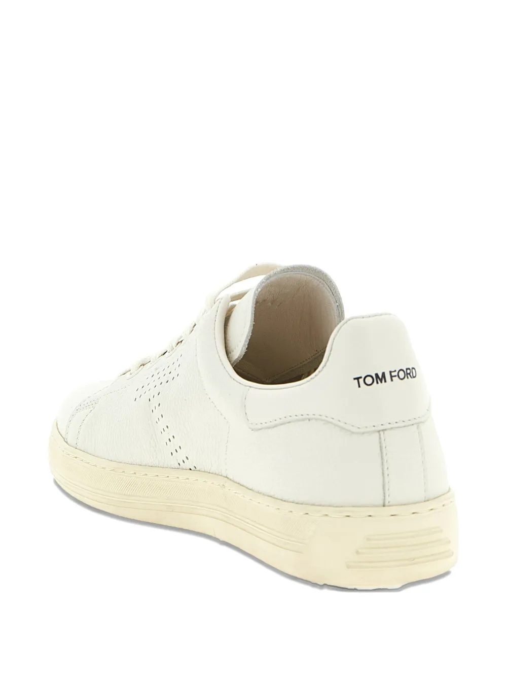 TOM FORD Leren sneakers Wit