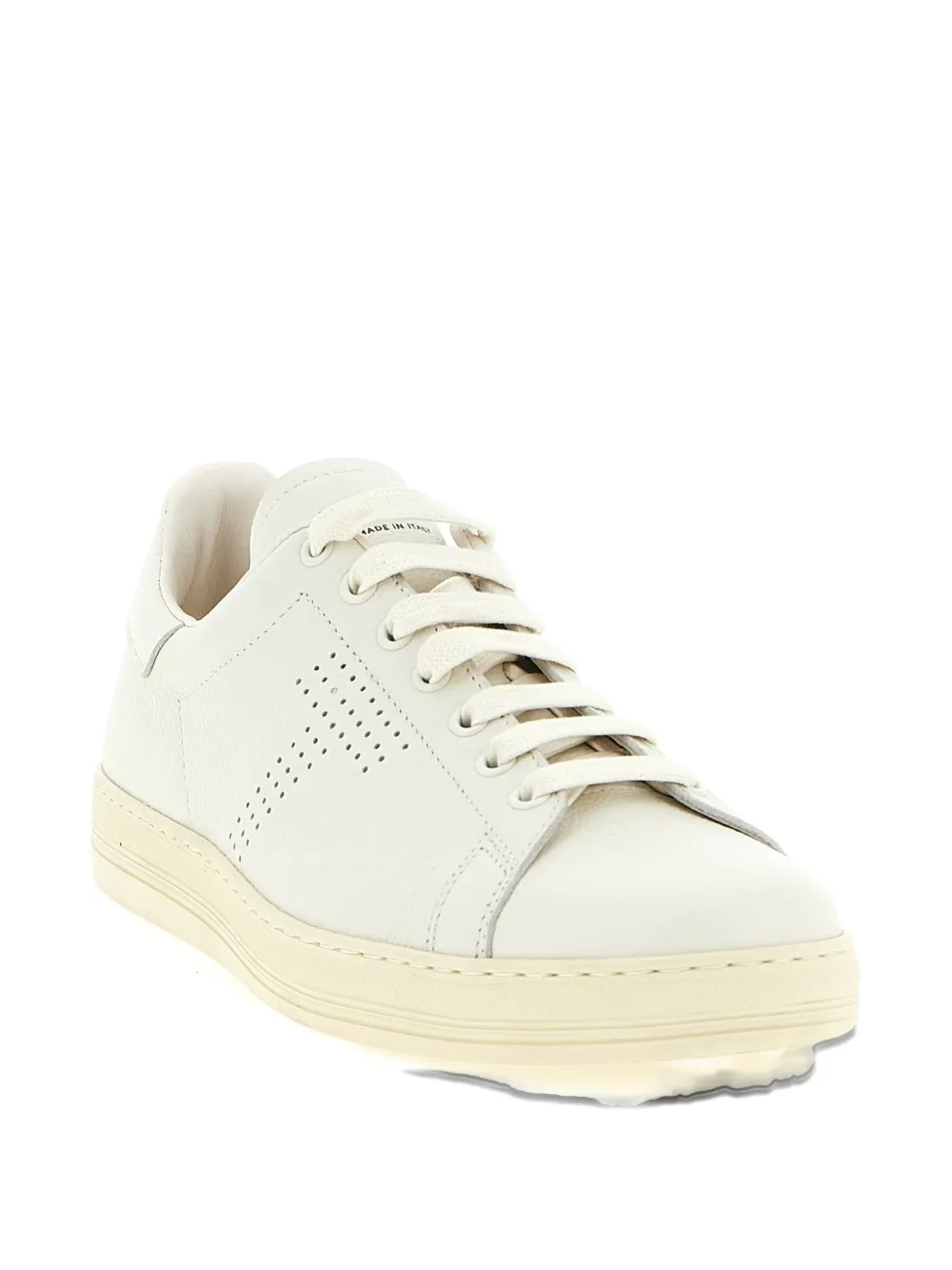 TOM FORD Leren sneakers Wit