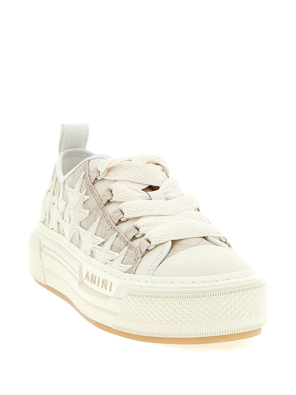 AMIRI monogram star court sneakers - Beige