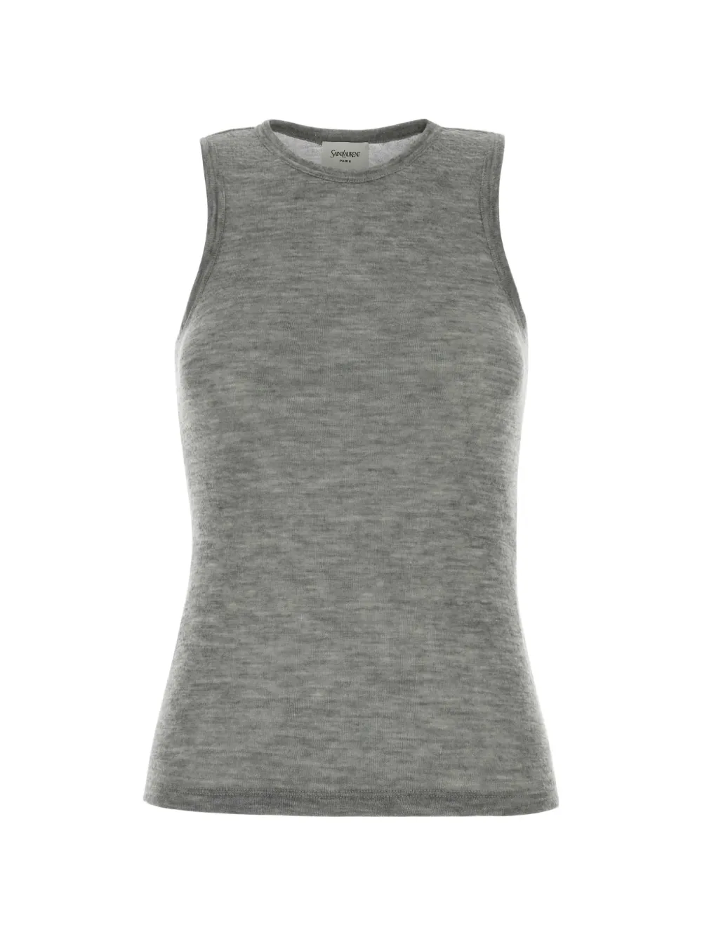 Saint Laurent Meliertes Trägershirt - Grau