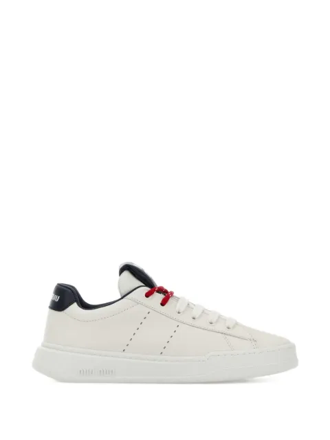 Miu Miu leather sneakers