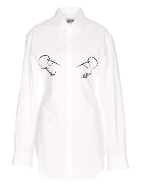 Jean Paul Gaultier poplin shirt