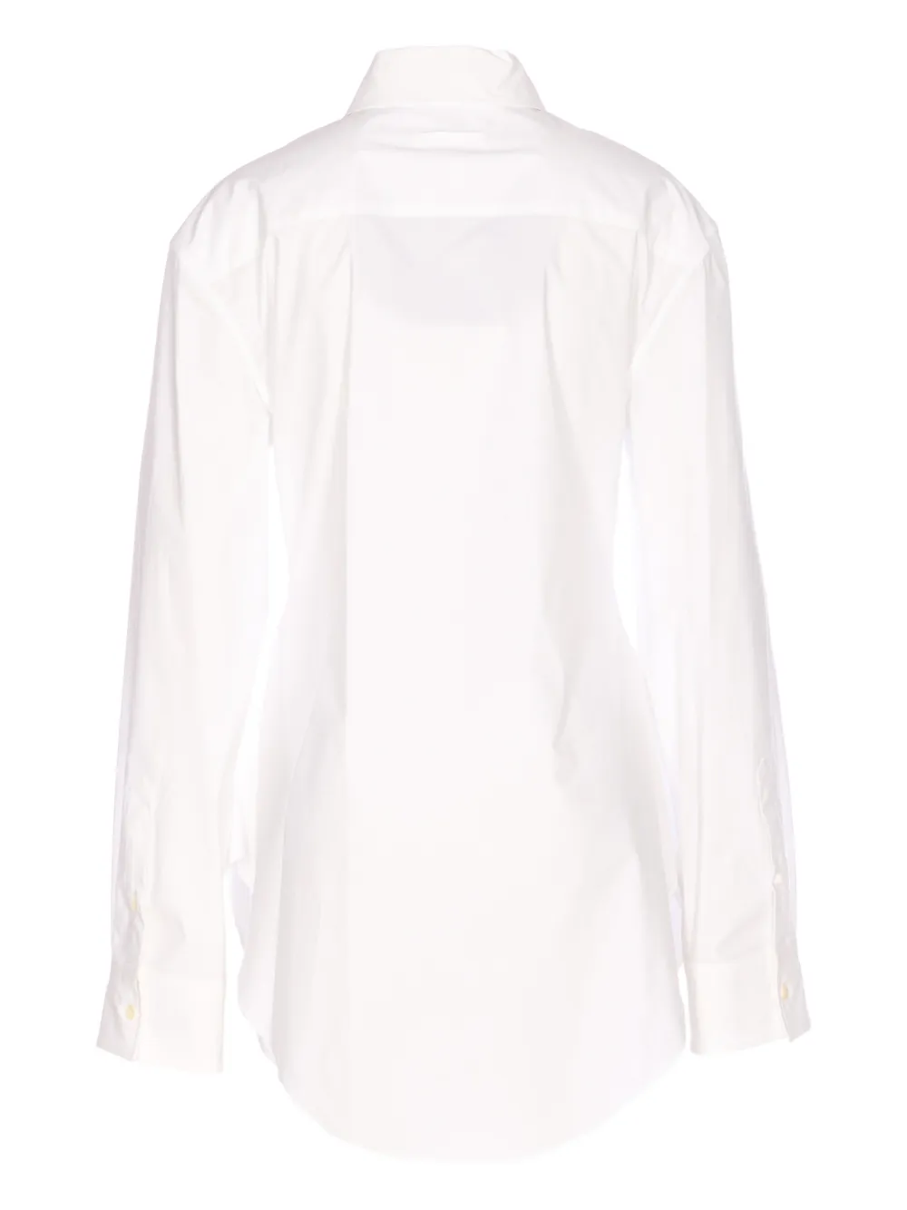 Jean Paul Gaultier Popeline blouse Wit