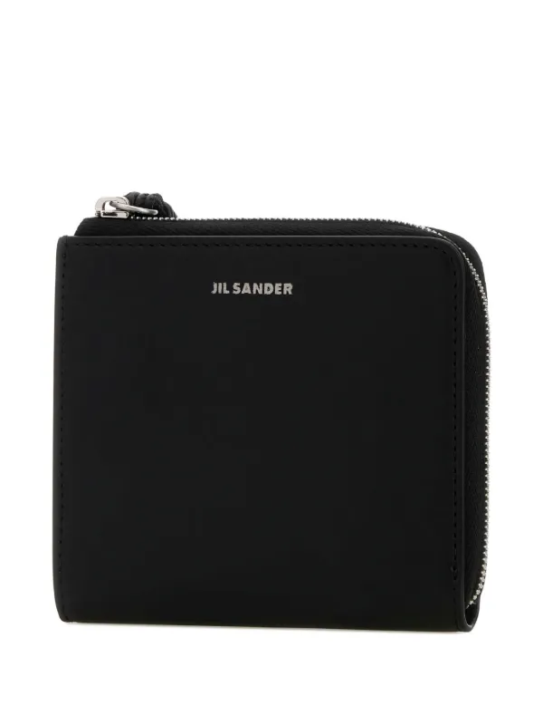 Jil Sander ファスナー財布 | ブラック | FARFETCH JP