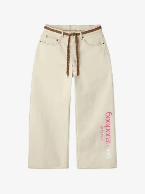 GV Gallery string-belt wide-leg trousers 