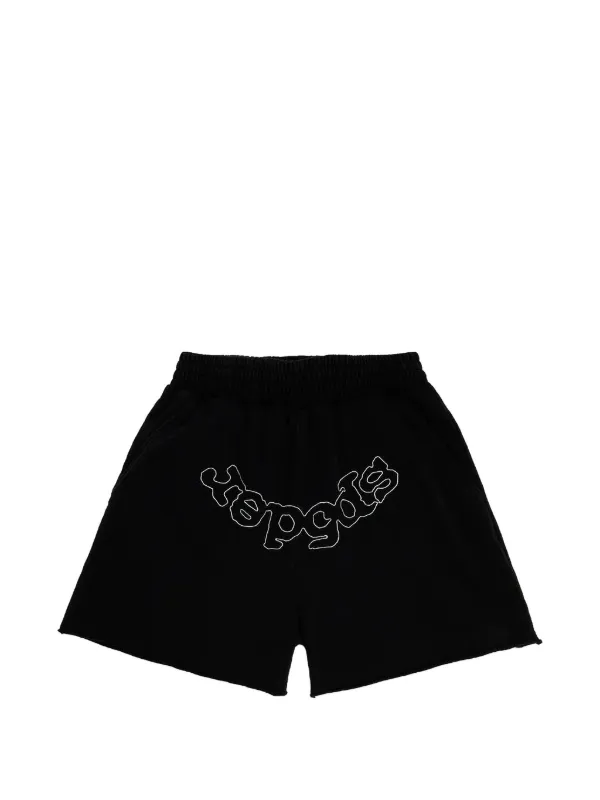 SP5DER ロゴ ショートパンツ | ブラック | FARFETCH JP