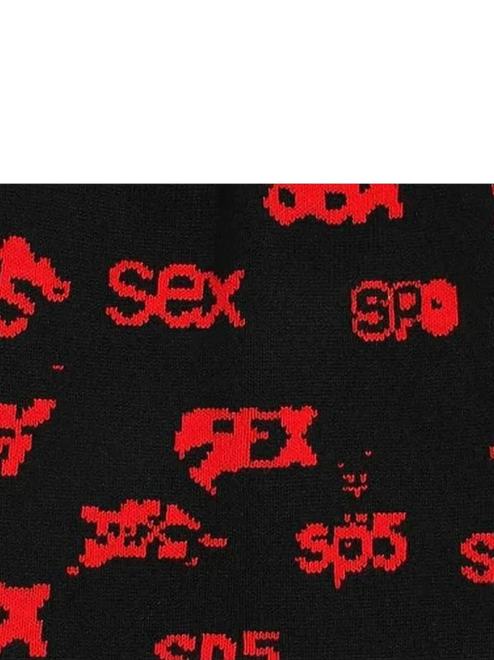 SP5DER Sex Skully beanie hat - Zwart