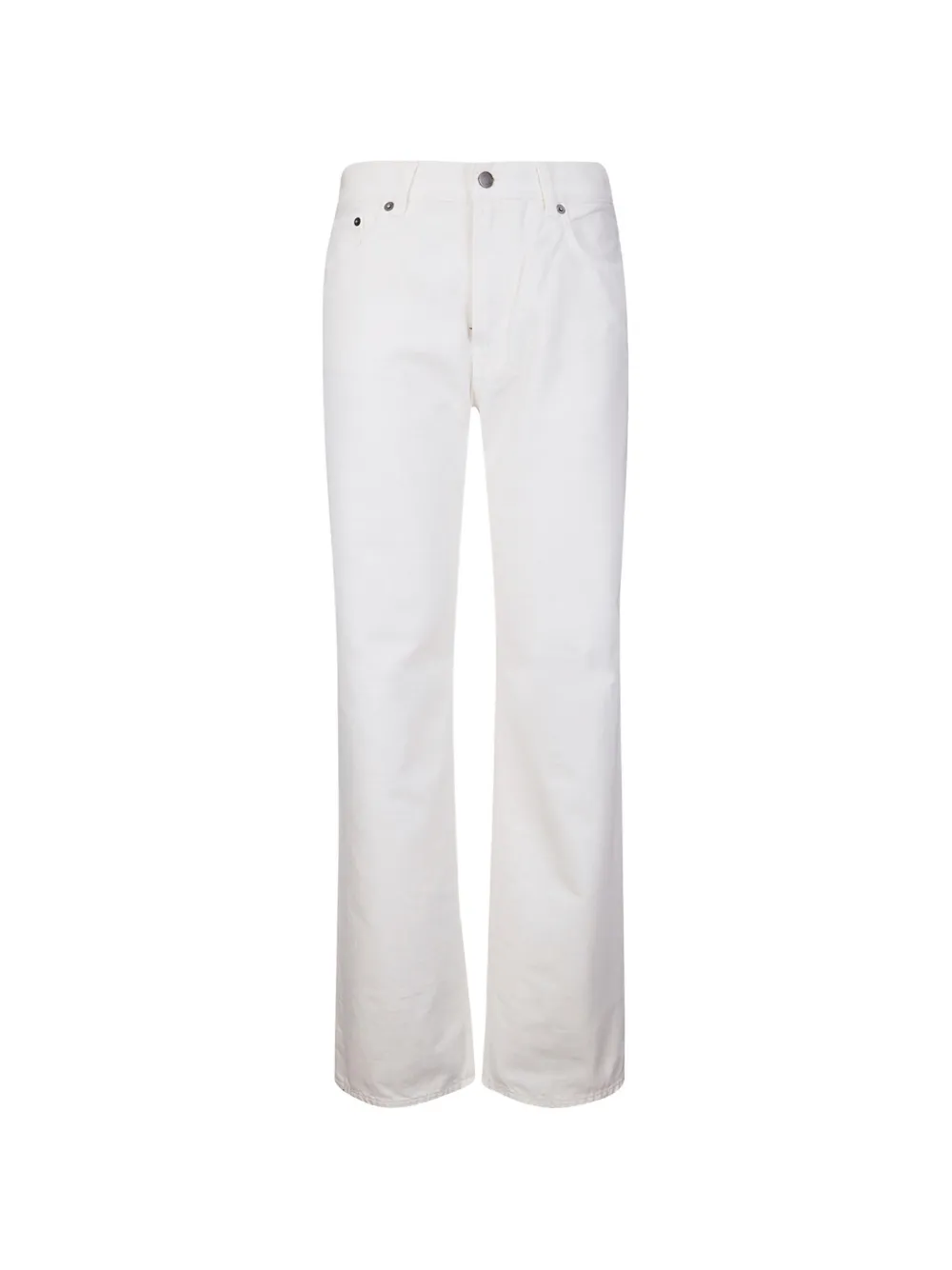 Haikure logo-patch jeans - Bianco