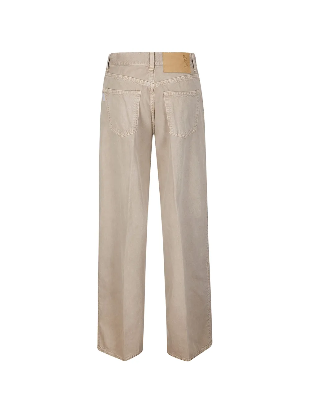 Haikure logo-patch jeans - Beige