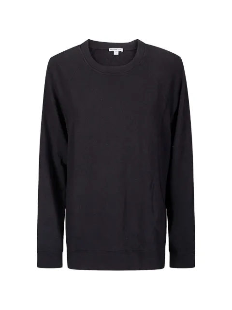 James Perse Sweatshirt mit Rundhalsausschnitt
