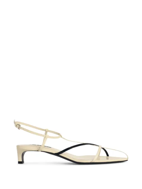 Jil Sander pointed strappy sandals