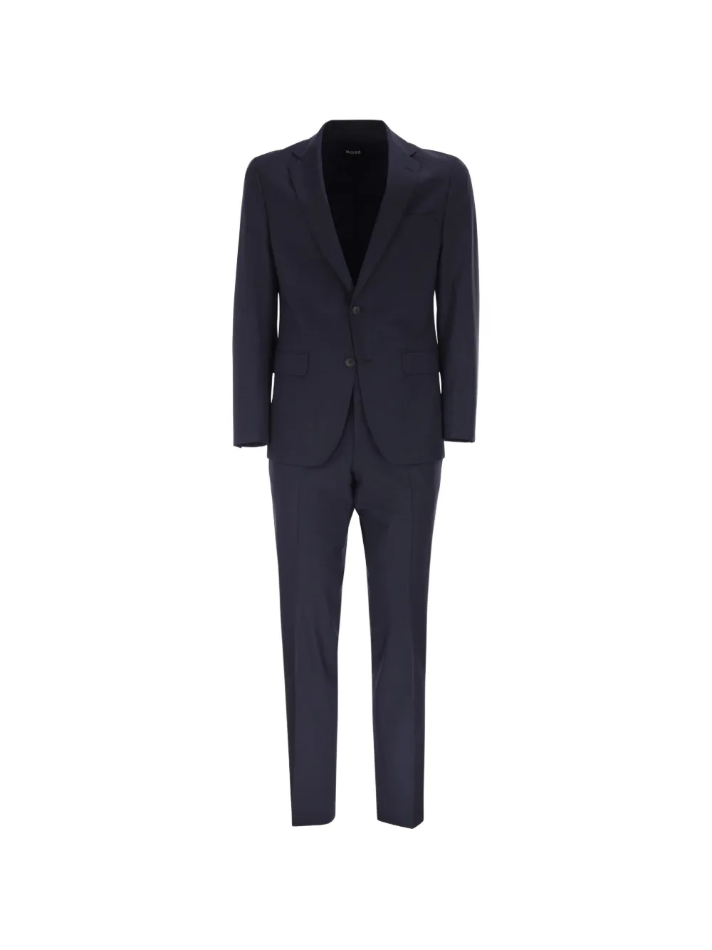 BOSS blue single-breasted suit