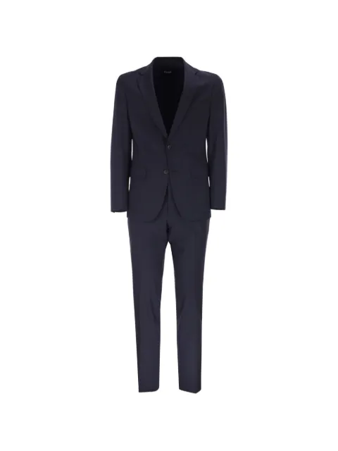 BOSS blue single-breasted suit