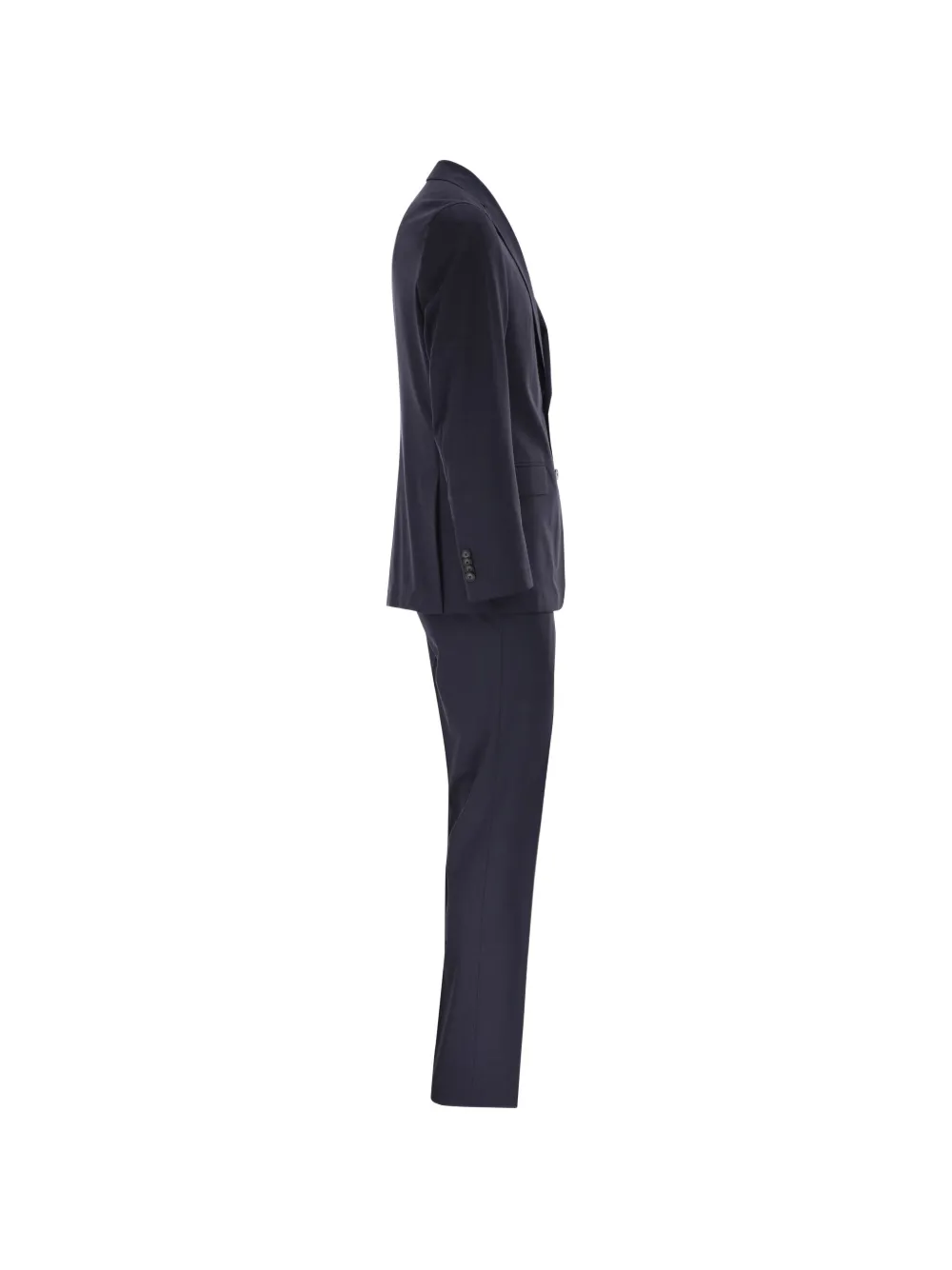  Boss Blue Single-breasted Suit 