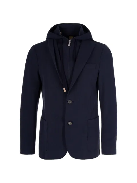 Eleventy hooded blazer