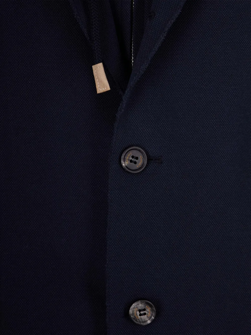  Eleventy Hooded Blazer - Blue 