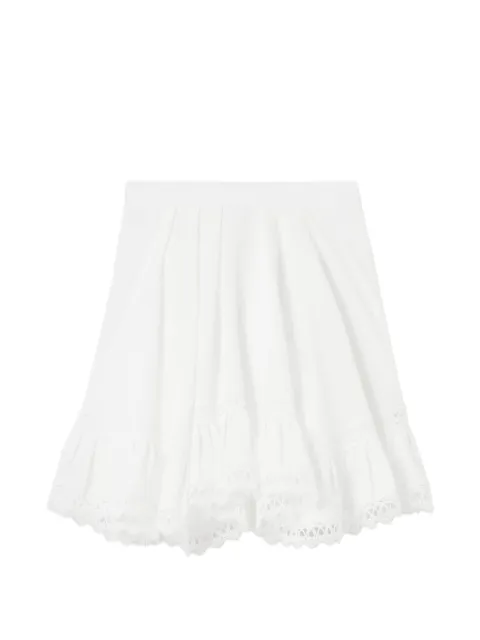 Claudie Pierlot ruffled A-line skirt
