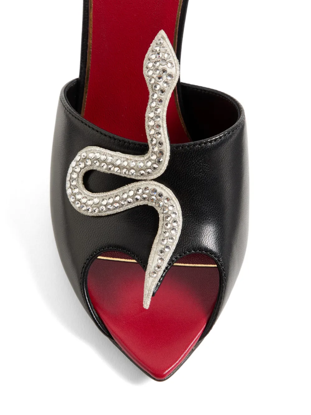 Valentino Garavani Coeur Vipère sandalen Zwart