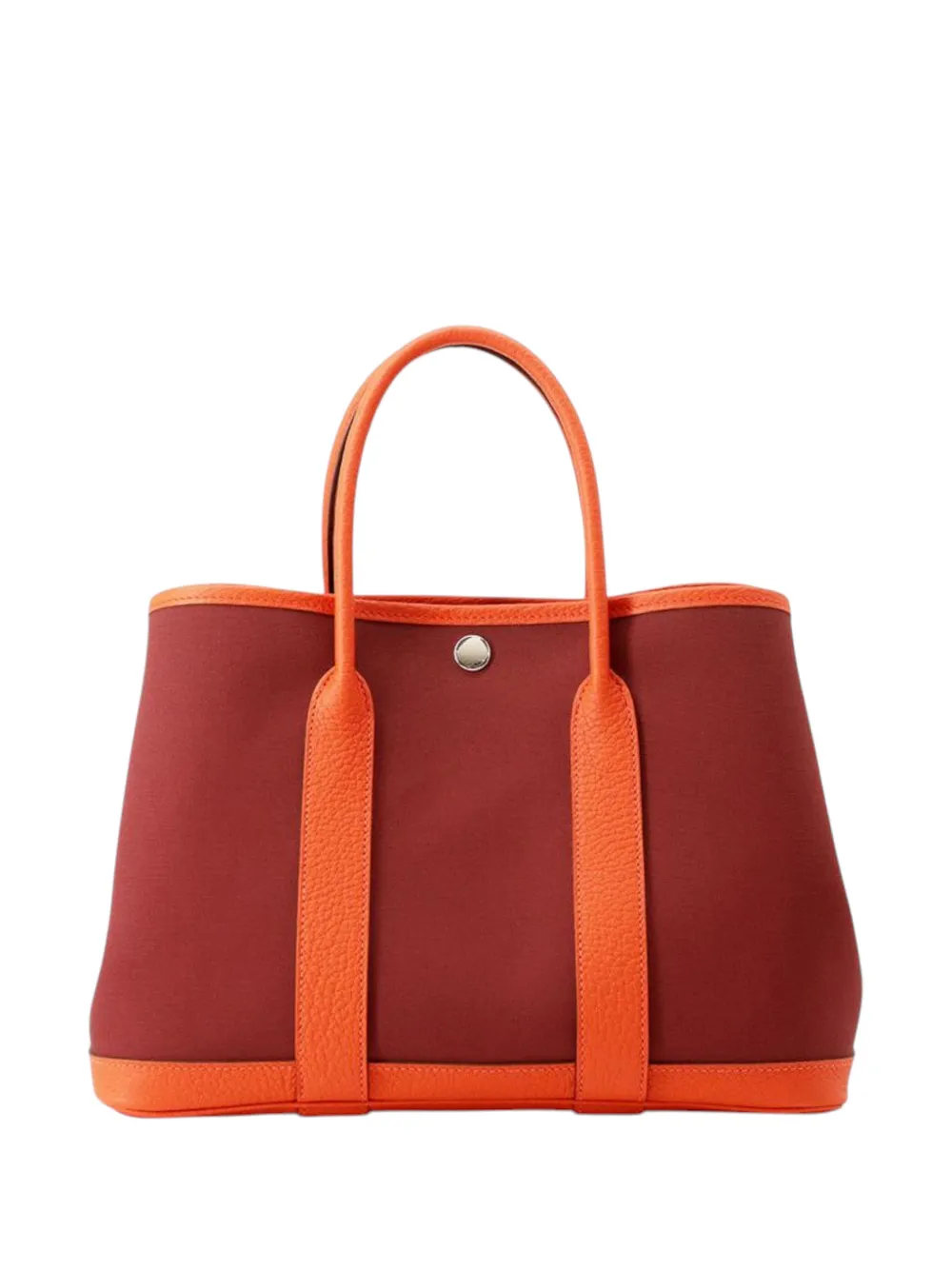 Hermès Pre-Owned 2023 Toile and Negonda Garden Party 30 tote bag - Arancione