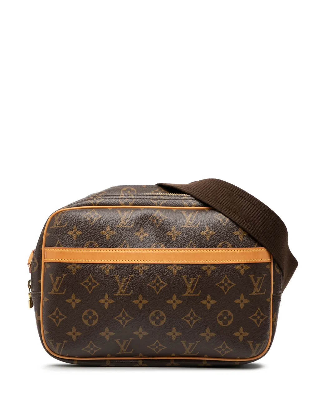 Louis Vuitton Pre-Owned 2003 Monogram Reporter PM crossbody bag - Marrone