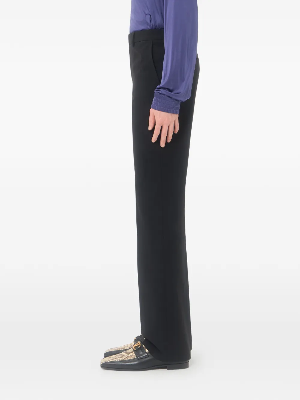 Valentino Garavani Wollen broek Zwart