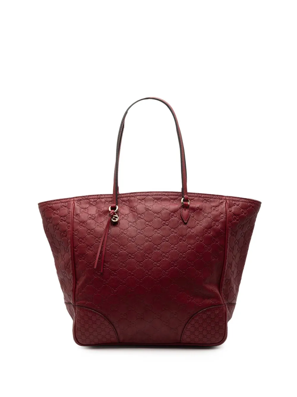 Gucci Pre-Owned 2000-2015 Guccissima Bree tote bag - Rosso