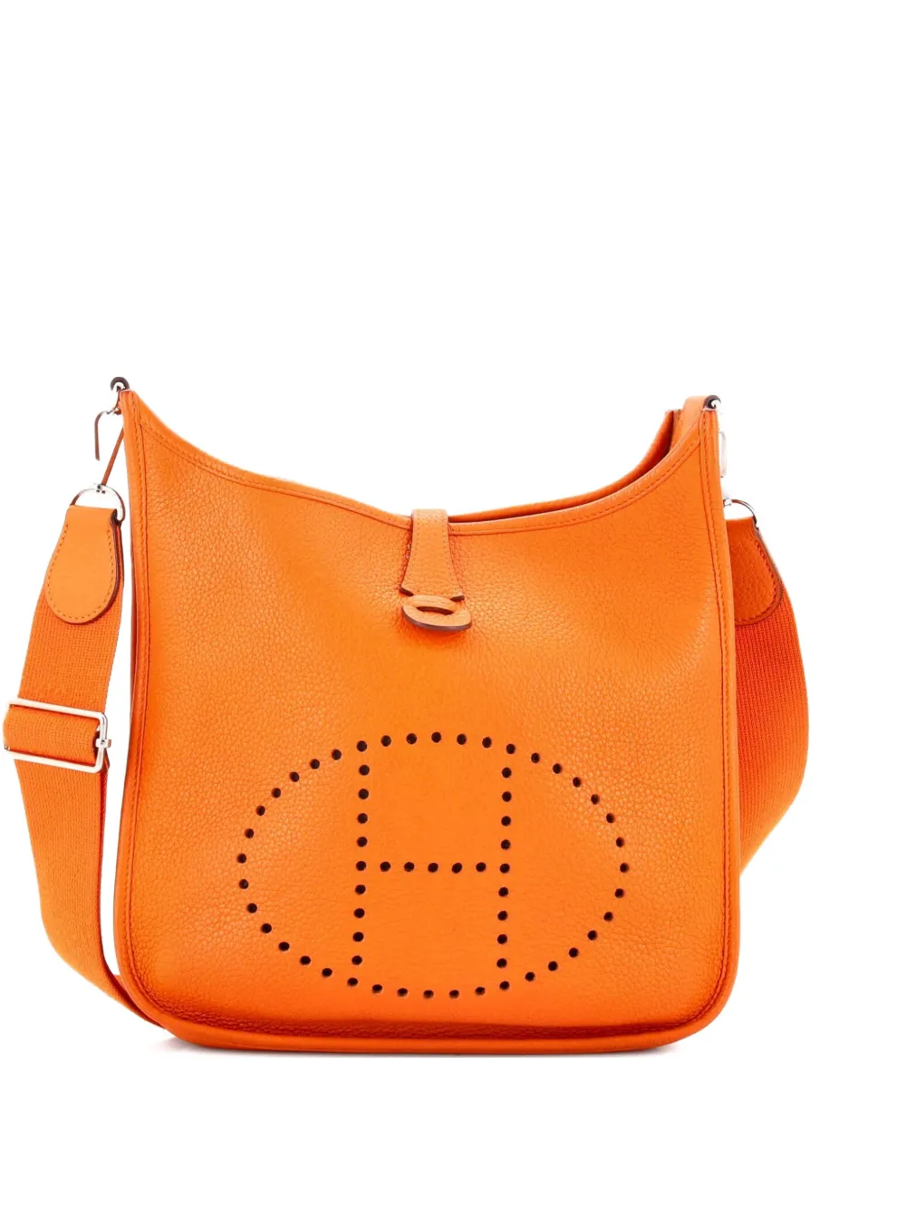 Hermès Pre-Owned Evelyne Bag Gen III Clemence PM crossbody bag - Arancione