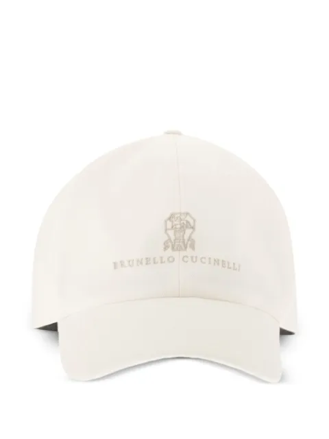 Brunello Cucinelli logo-embroidered baseball cap