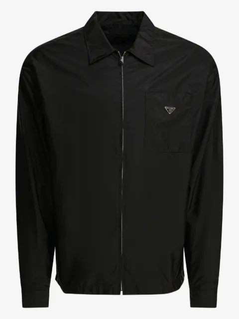 Prada Re-nylon zipper shirt
