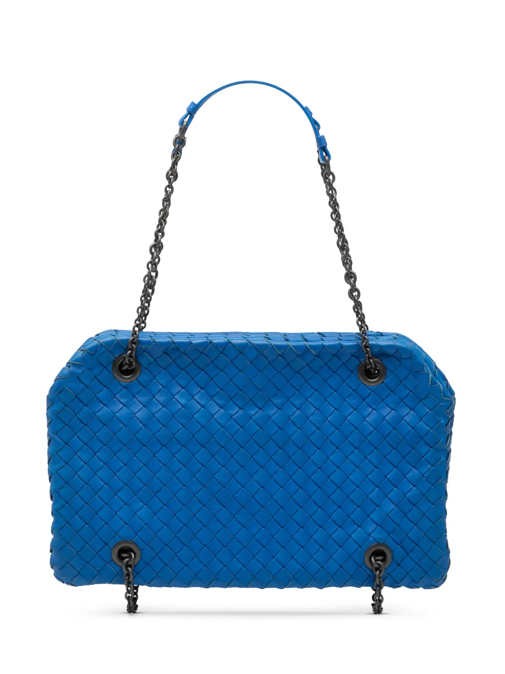 Bottega Veneta Pre-Owned 2012-2025 Nappa Intrecciato Duo shoulder bag - Blu