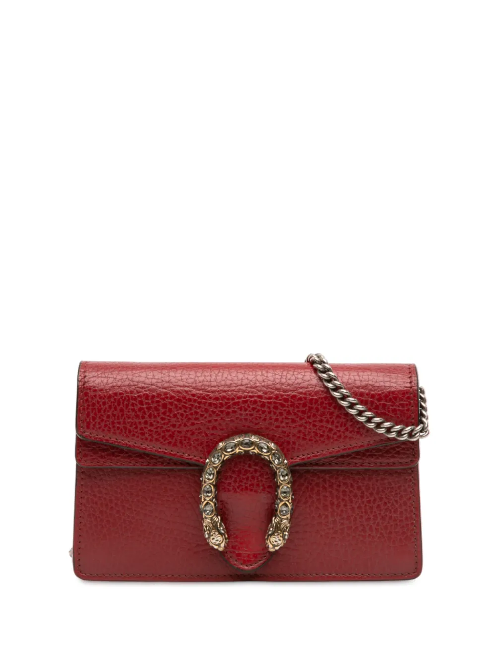 Gucci Pre-Owned Borsa a tracolla Dionysus mini in pelle 2016-2025 - Rosso