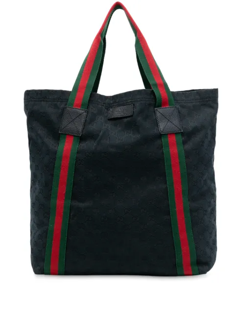 Gucci Pre-Owned 2016-2025 GG Canvas Web tote bag