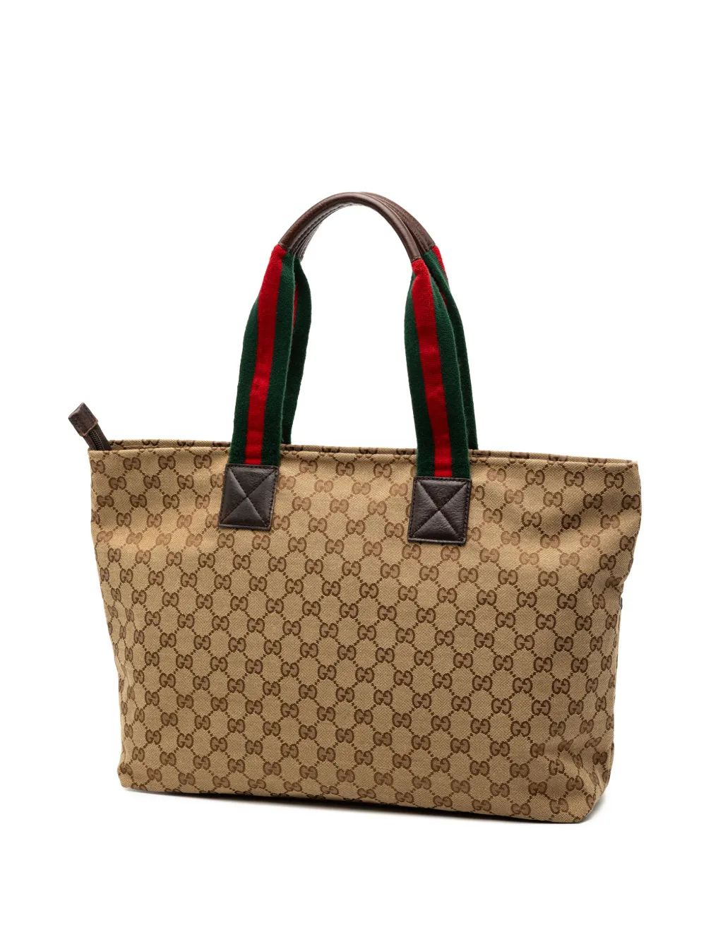 2000-2015 Gg Canvas Web Tote Bag