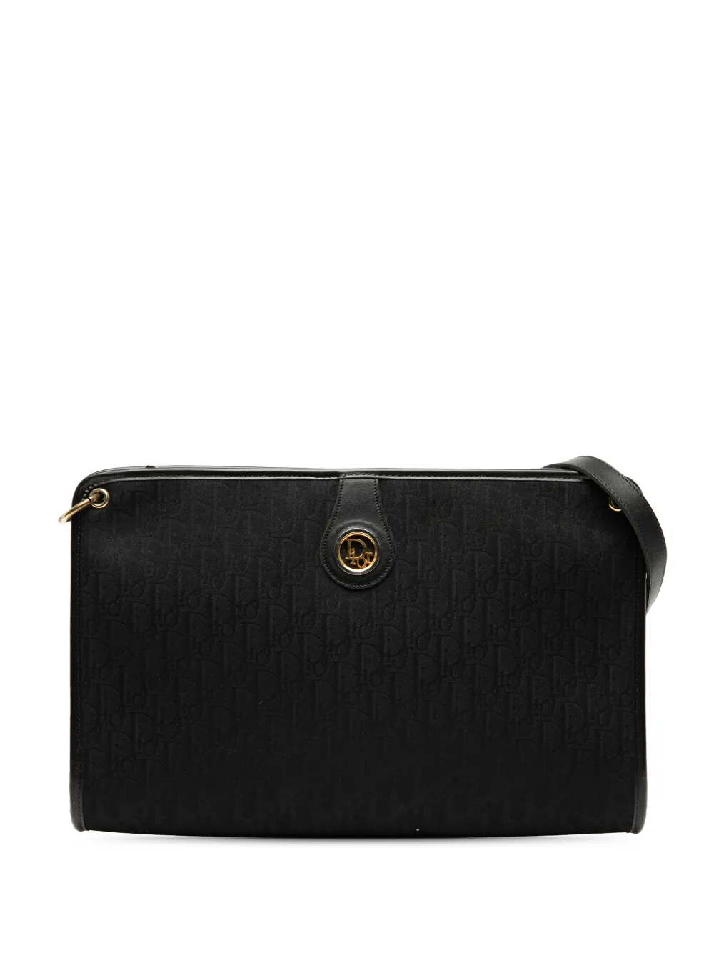 Christian Dior Pre-Owned 20th Century Diorissimo Trotter Canvas shoulder bag - Nero