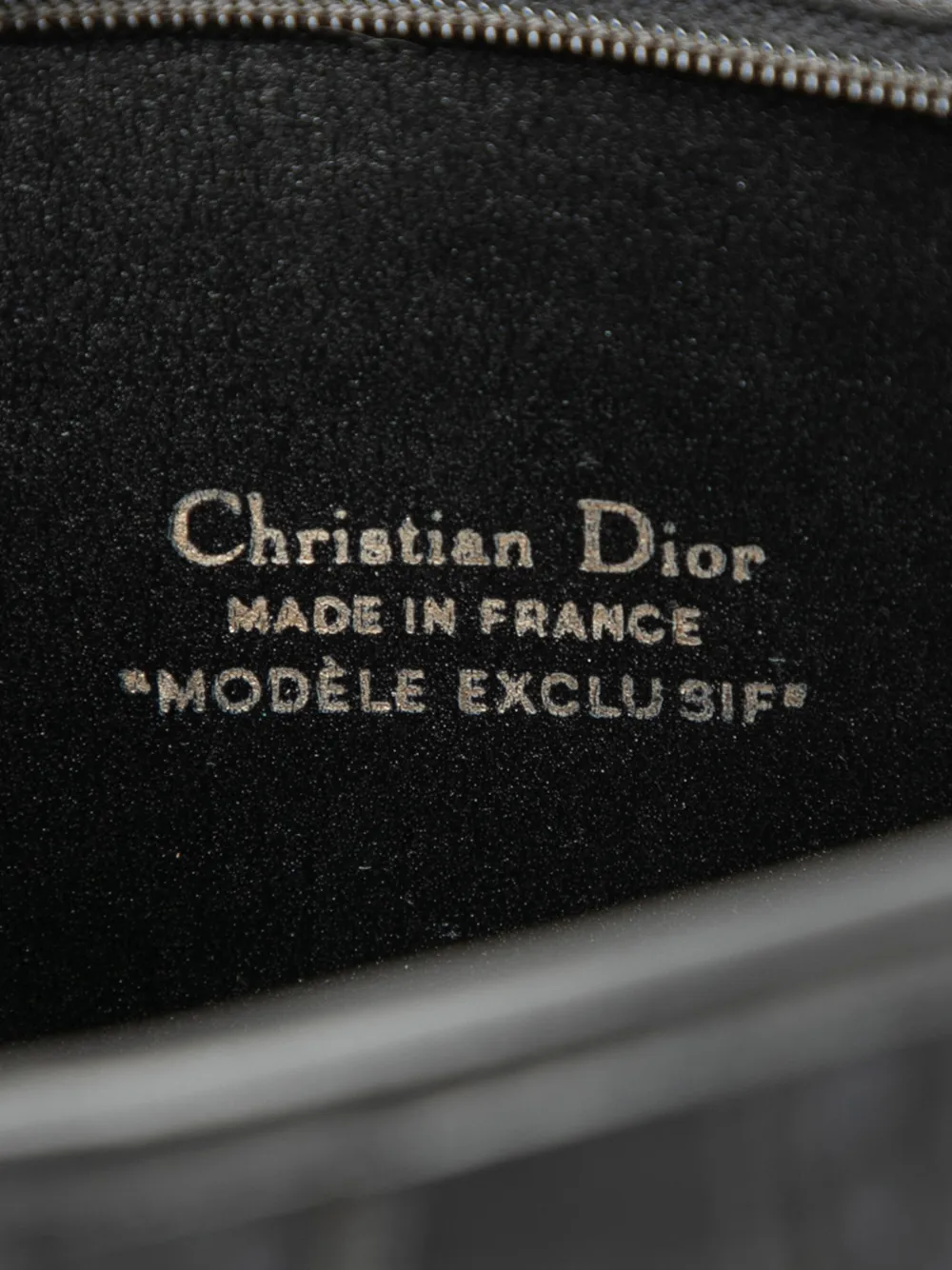 20th Century Diorissimo Trotter Canvas Shoulder Bag