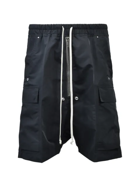 Rick Owens shorts con bolsillos y cierre