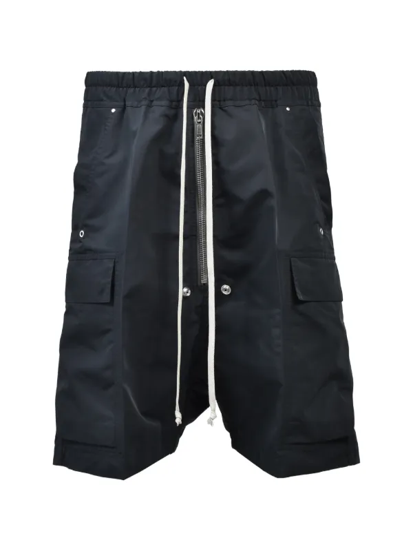 piresRick Owens ジッパーポケット付きショートパンツ 46 Rick Owens ジップポケット ショートパンツ | ブラック | FARFETCH JP