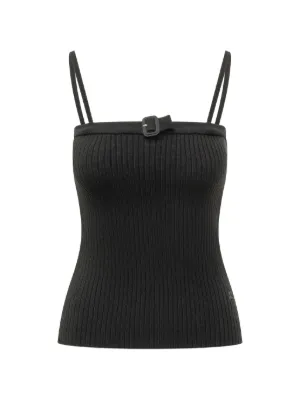 Courrèges キャミソール | ブラック | FARFETCH JP