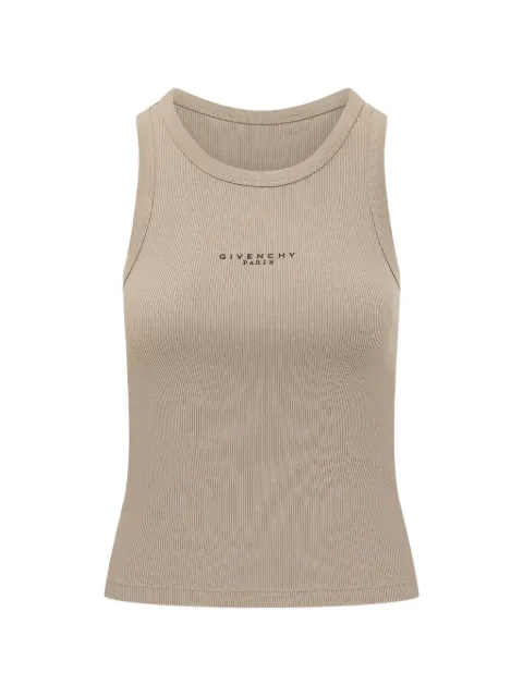 Givenchy logo-print sleeveless top